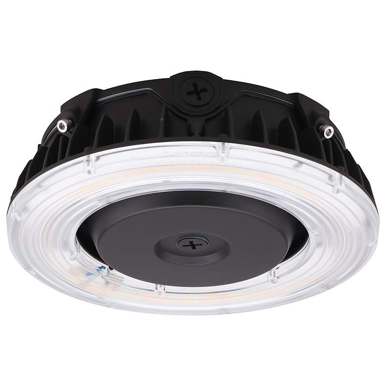 Image 2 LED Canopy Fixture; 55 Watt; CCT Selectable; Bronze Finish more views