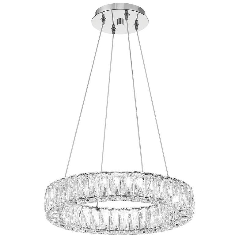 Image 1 LED Chrome Chandelier