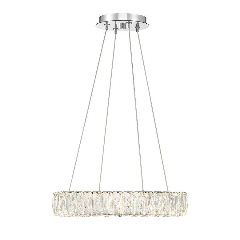 Image 3 LED Chrome Chandelier more views