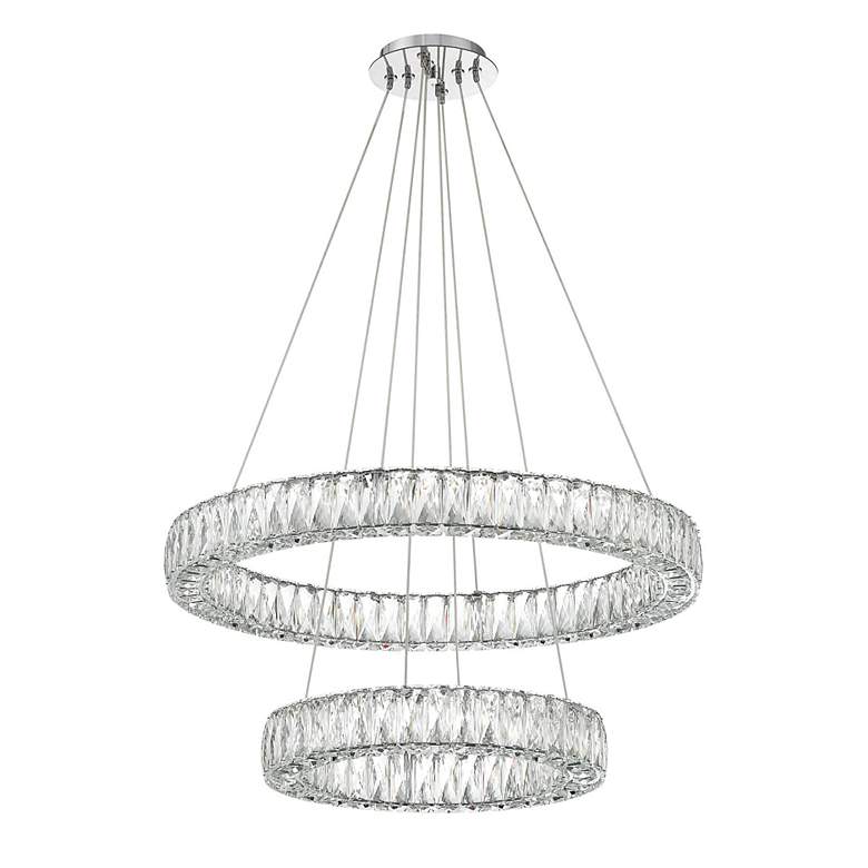 Image 4 LED Chrome Chandelier more views