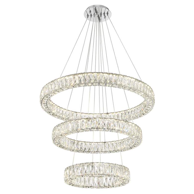 Image 3 LED Chrome Chandelier more views