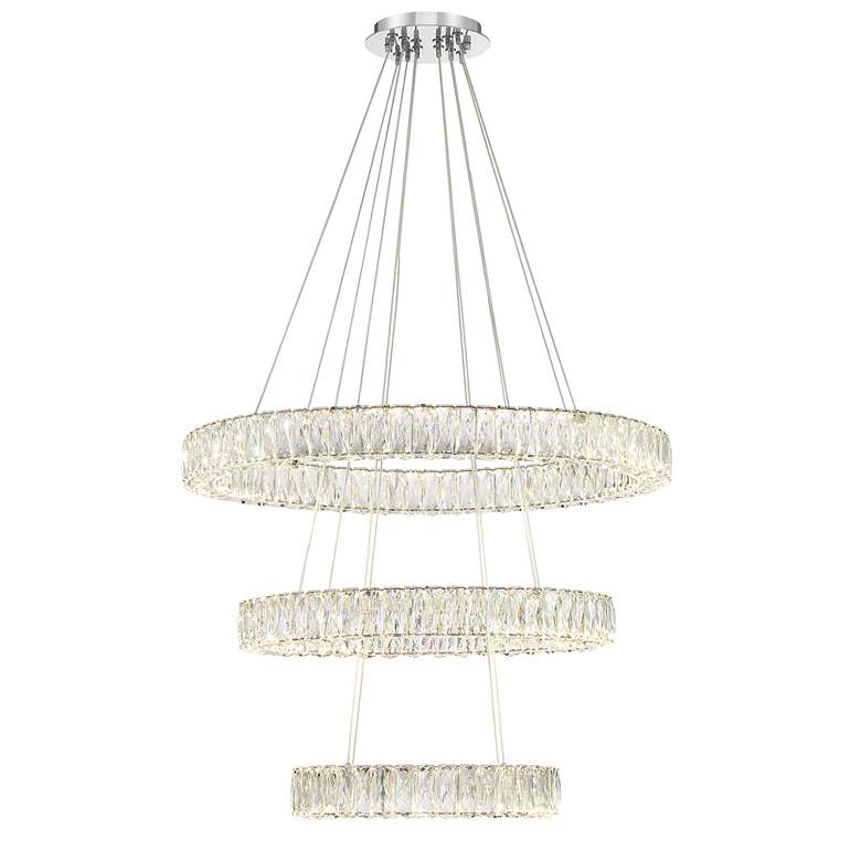 Image 4 LED Chrome Chandelier more views
