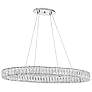 2_LED Chrome Chandelier