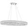 LED Chrome Chandelier