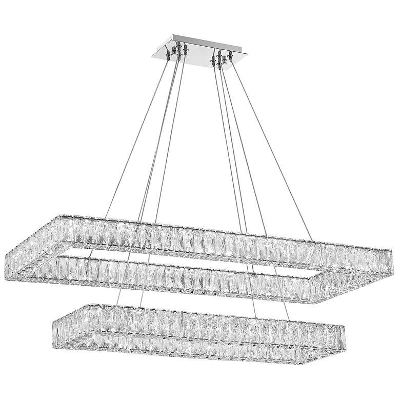 Image 2 LED Chrome Chandelier