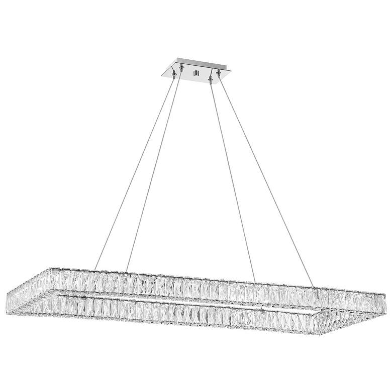 Image 1 LED Chrome Chandelier