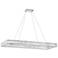 LED Chrome Chandelier