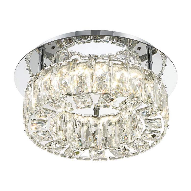 Image 3 LED Chrome Flush Mount more views