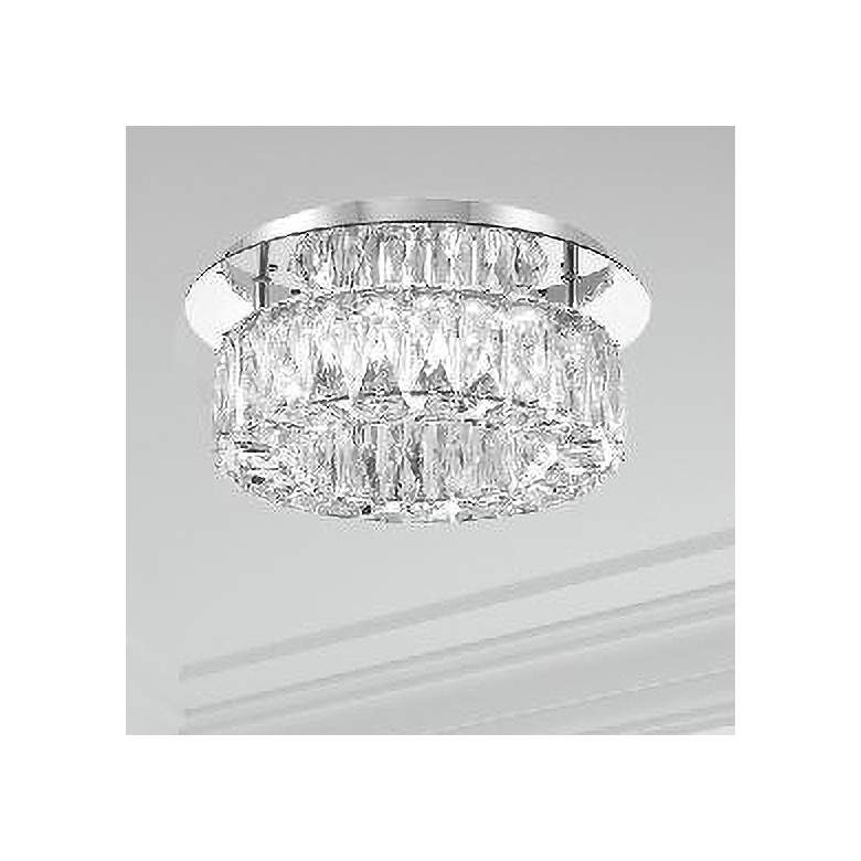 Image 6 LED Chrome Flush Mount more views