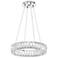 LED Chrome Flush Mount