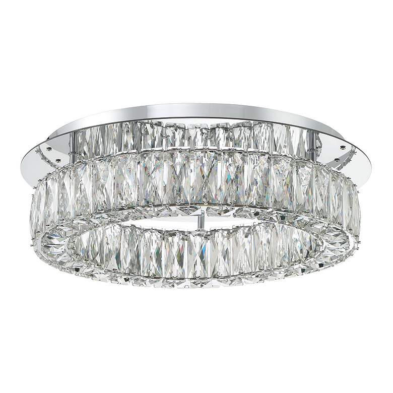 Image 5 LED Chrome Flush Mount more views