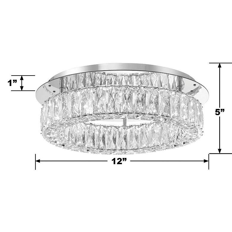 Image 7 LED Chrome Flush Mount more views