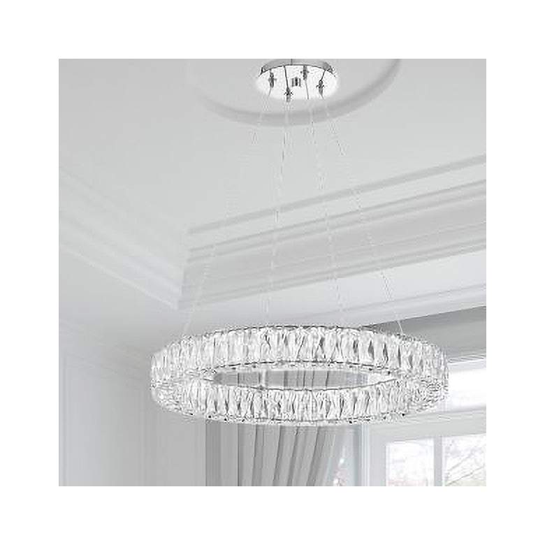 Image 1 LED Chrome Pendant