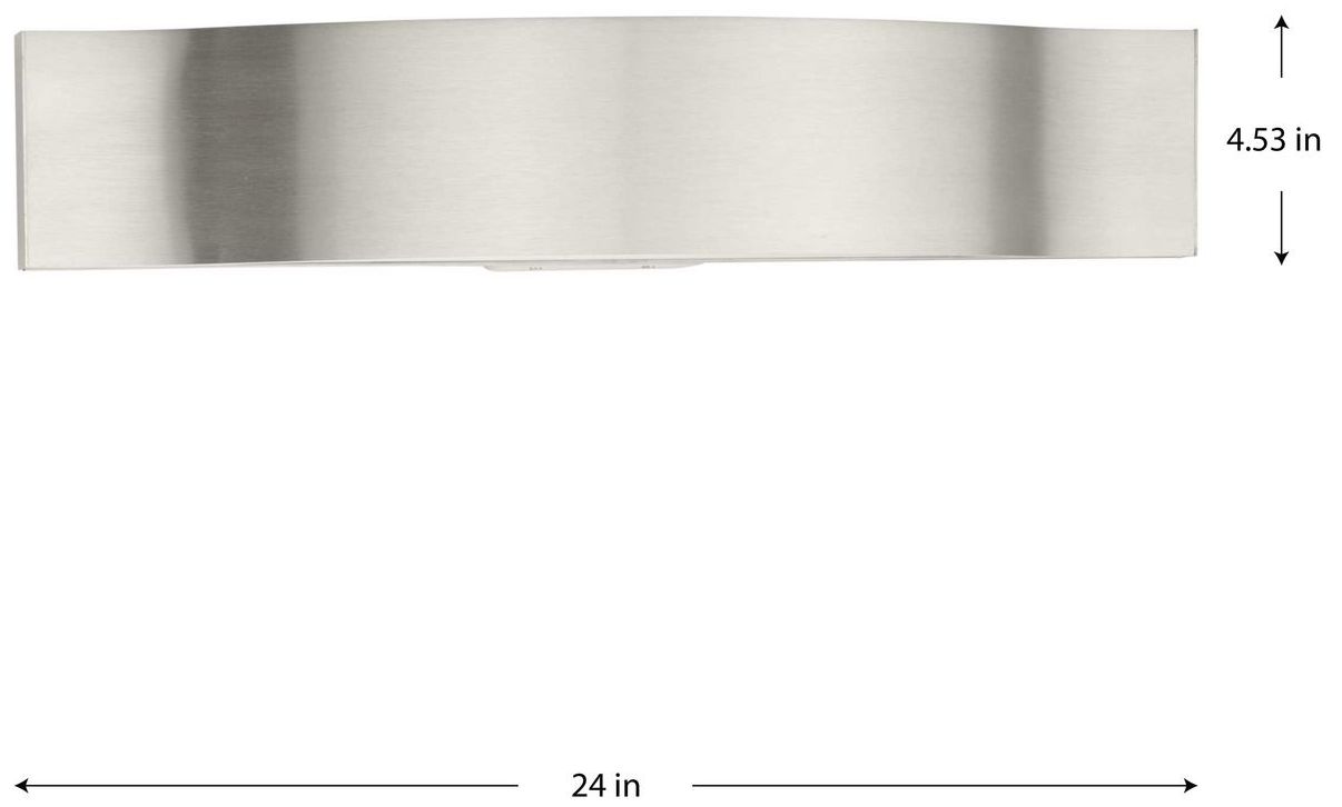 Image 4 LED Collection 24 in. Modern 3CCT Integrated LED Linear Vanity Light more views