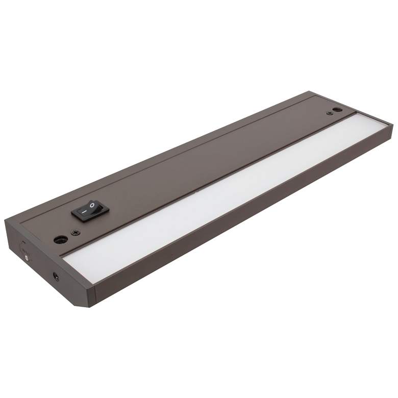 Image 1 LED Complete-2 Dark Bronze 12.25 inch Wide Under Cabinet Light