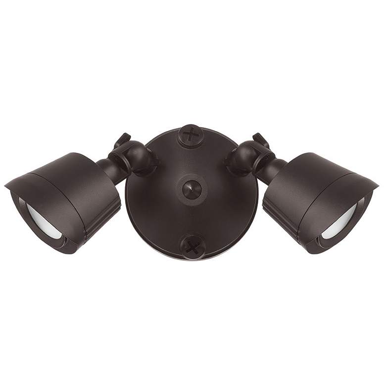 Image 2 LED Double Flood Light in Bronze more views
