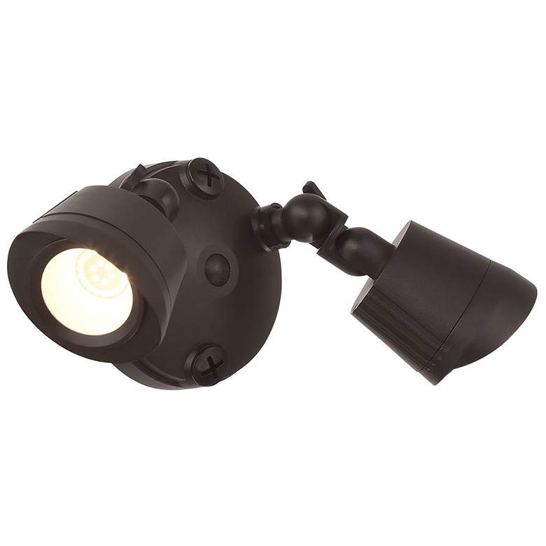 Image 3 LED Double Flood Light in Bronze more views