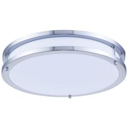 Led Double Ring Ceiling Flush, 3000K, 105 Degree,