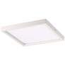 LED Flush Mount 11" Wide White LED Ceiling Light