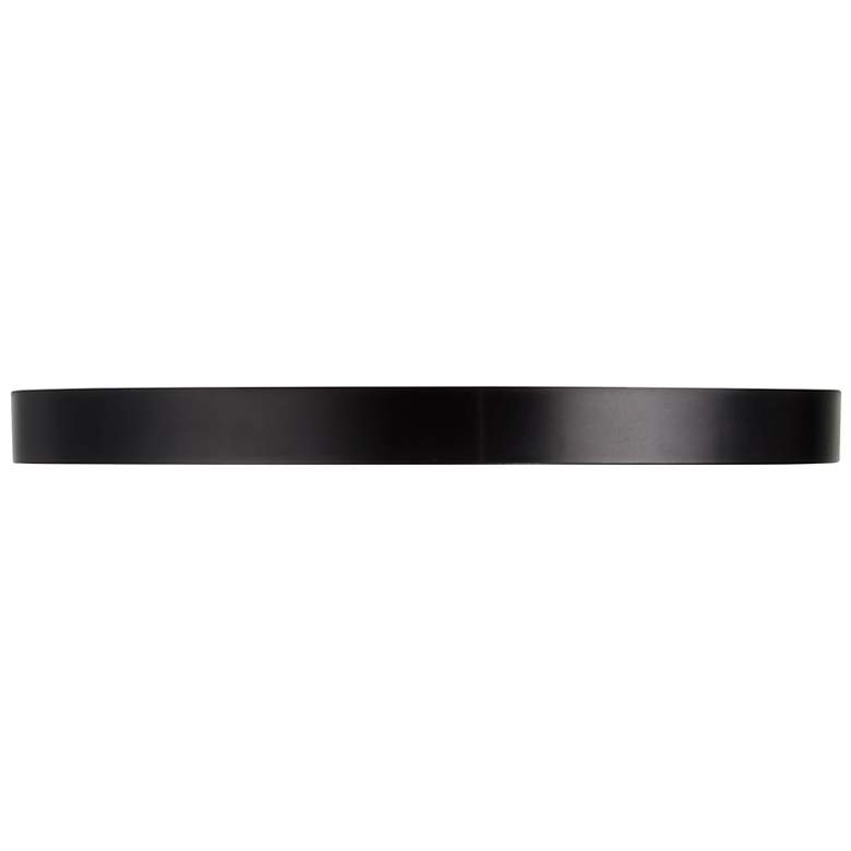 Image 3 LED Flush Mount in Black more views