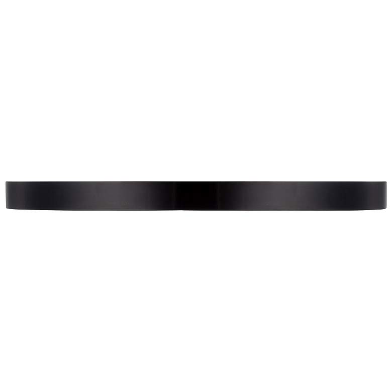 Image 3 LED Flush Mount in Black more views