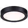 4_LED Flush Mount in Black more views