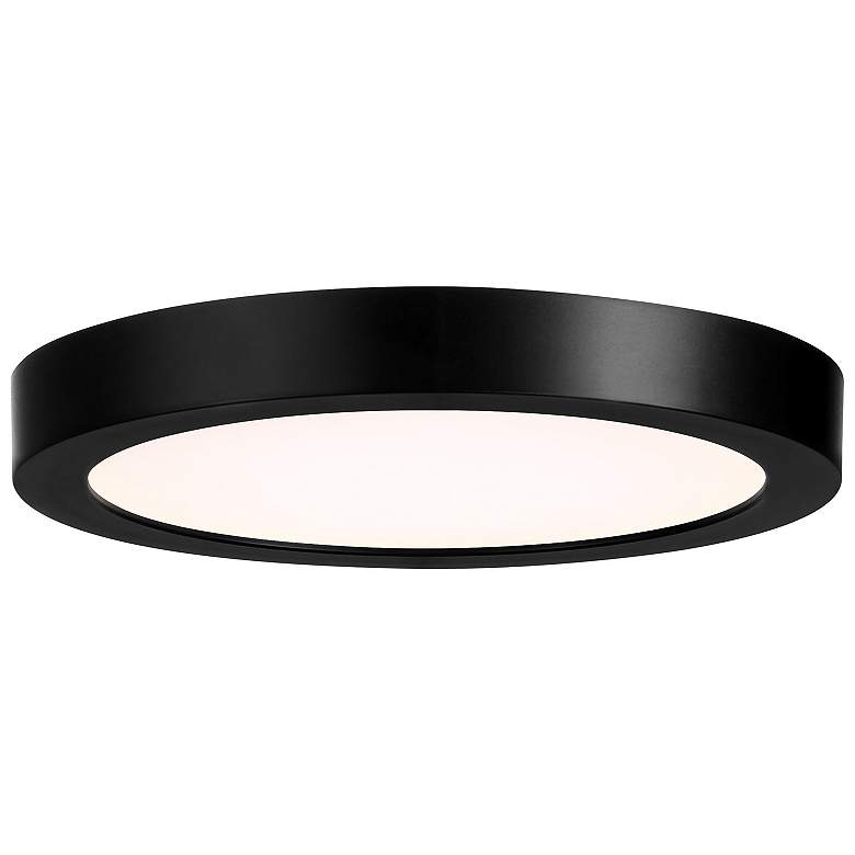 Image 1 LED Flush Mount in Black