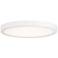 LED Flush Mount in White