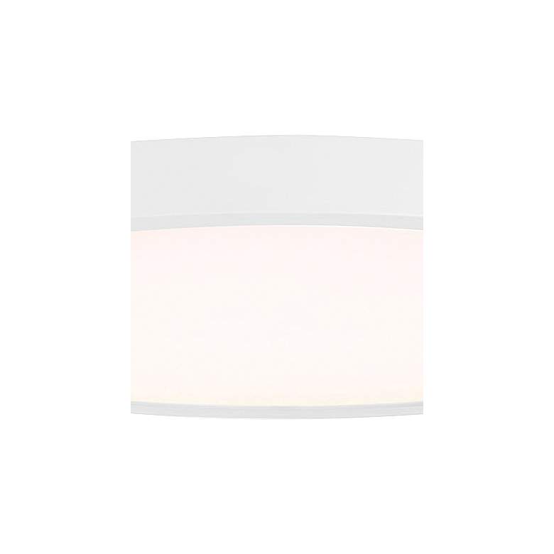 Image 2 LED Flush Mount in White more views