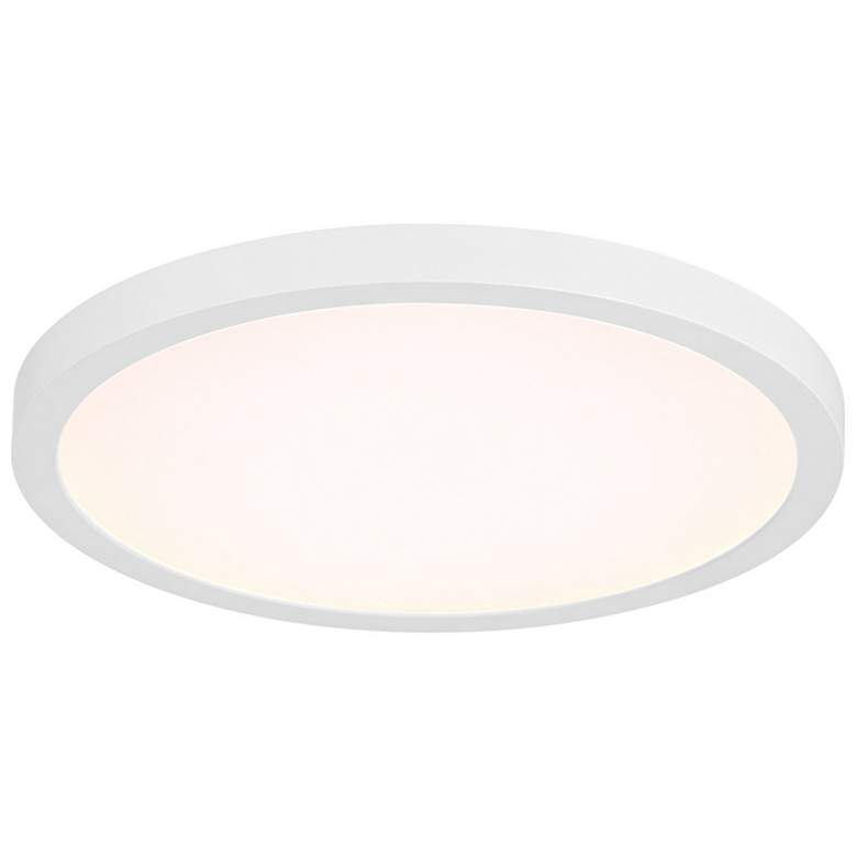 Image 5 LED Flush Mount in White more views