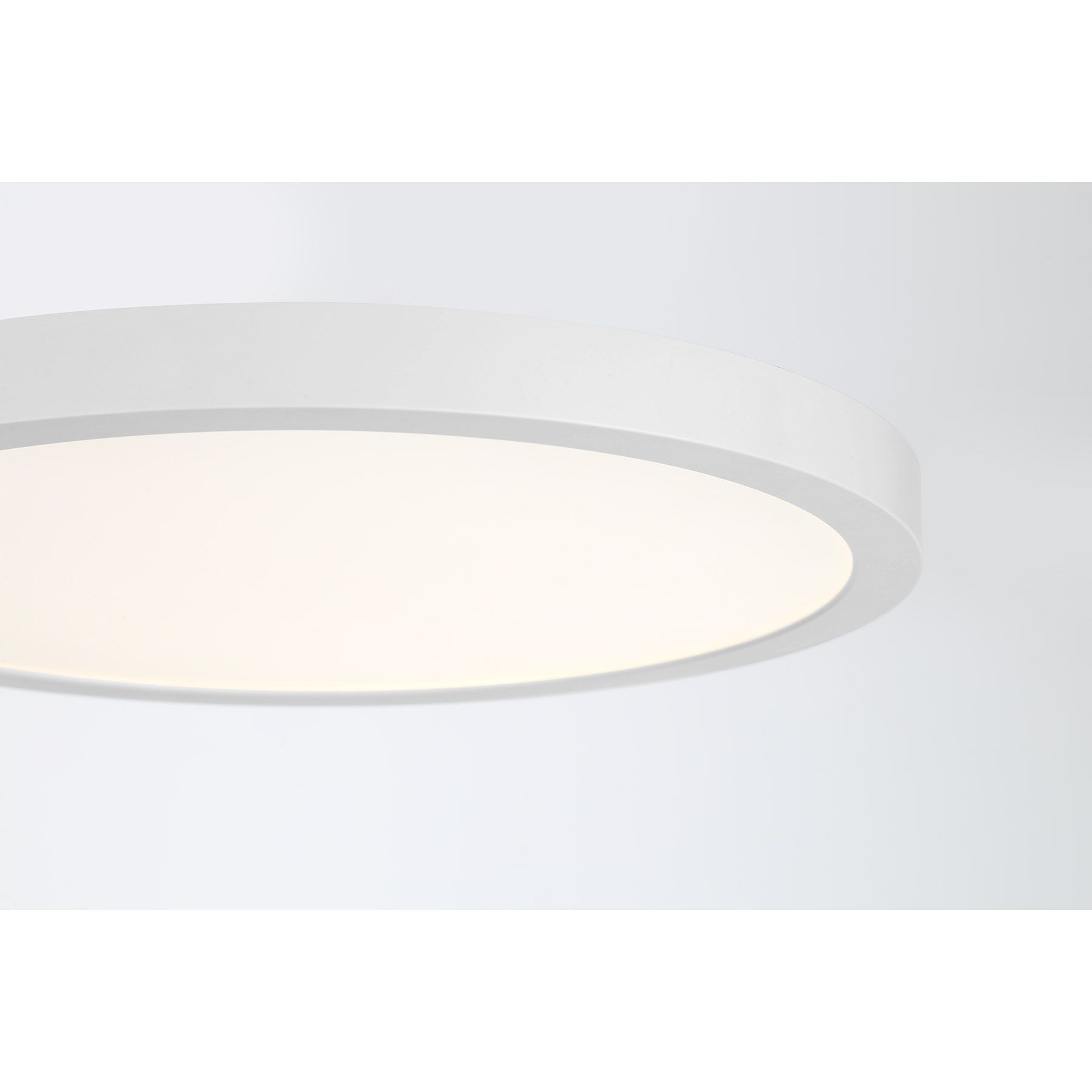 Image 7 LED Flush Mount in White more views