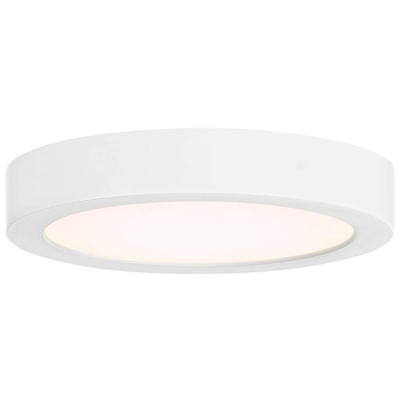 Image 1 LED Flush Mount in White