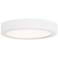 LED Flush Mount in White