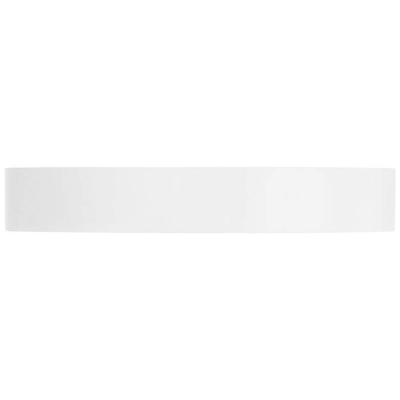 Image 3 LED Flush Mount in White more views