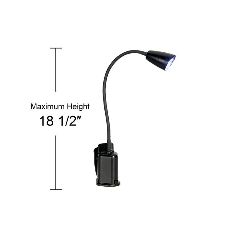 Image 4 LED Gooseneck Battery Operated BBQ Clip-On Light more views