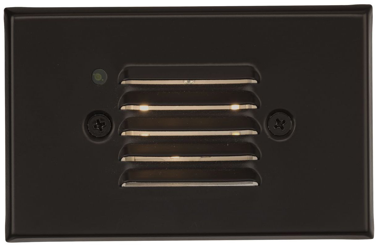 Image 7 LED Indoor/Outdoor Integrated LED Wall or Step Light with Photocell more views