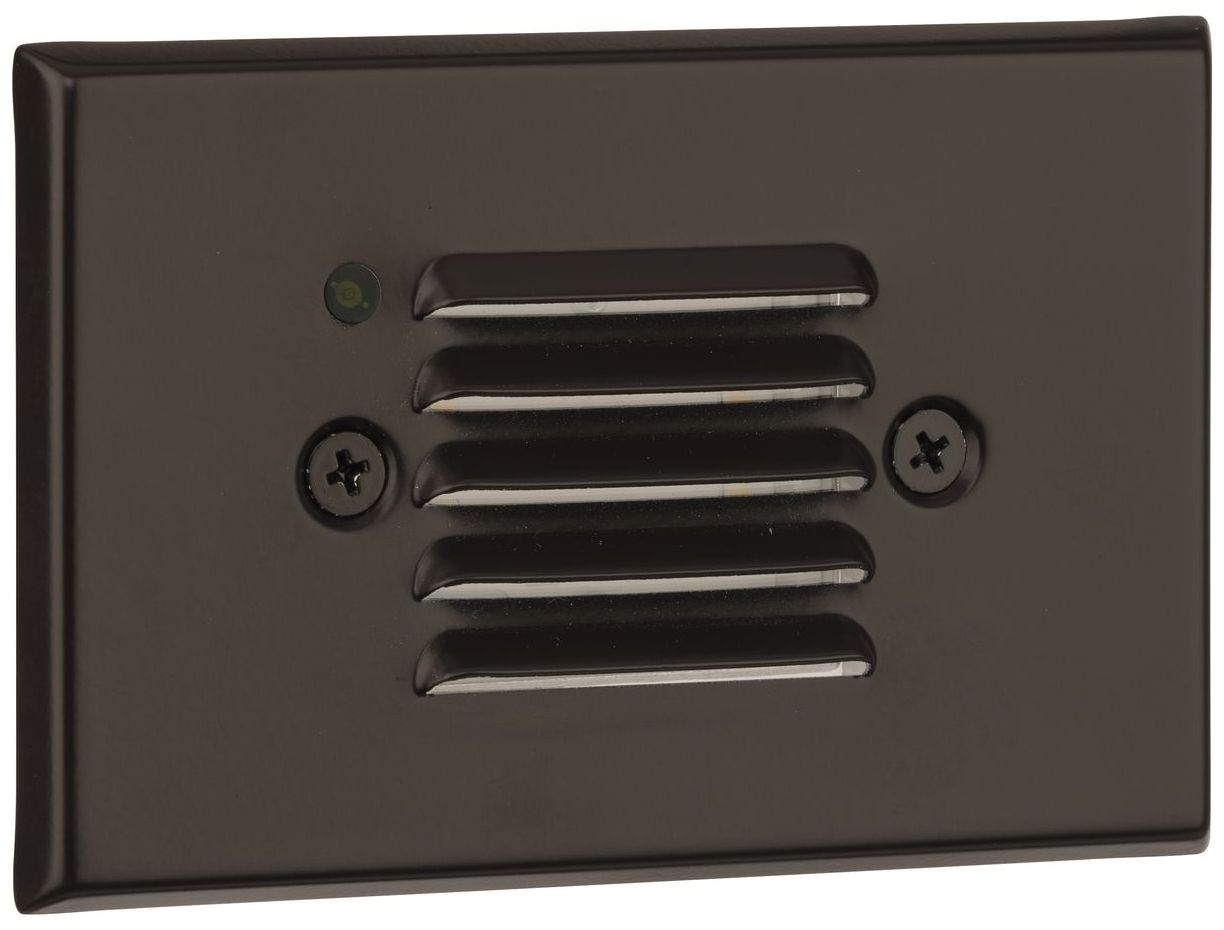 LED Indoor/Outdoor Integrated LED Wall or Step Light with Photocell