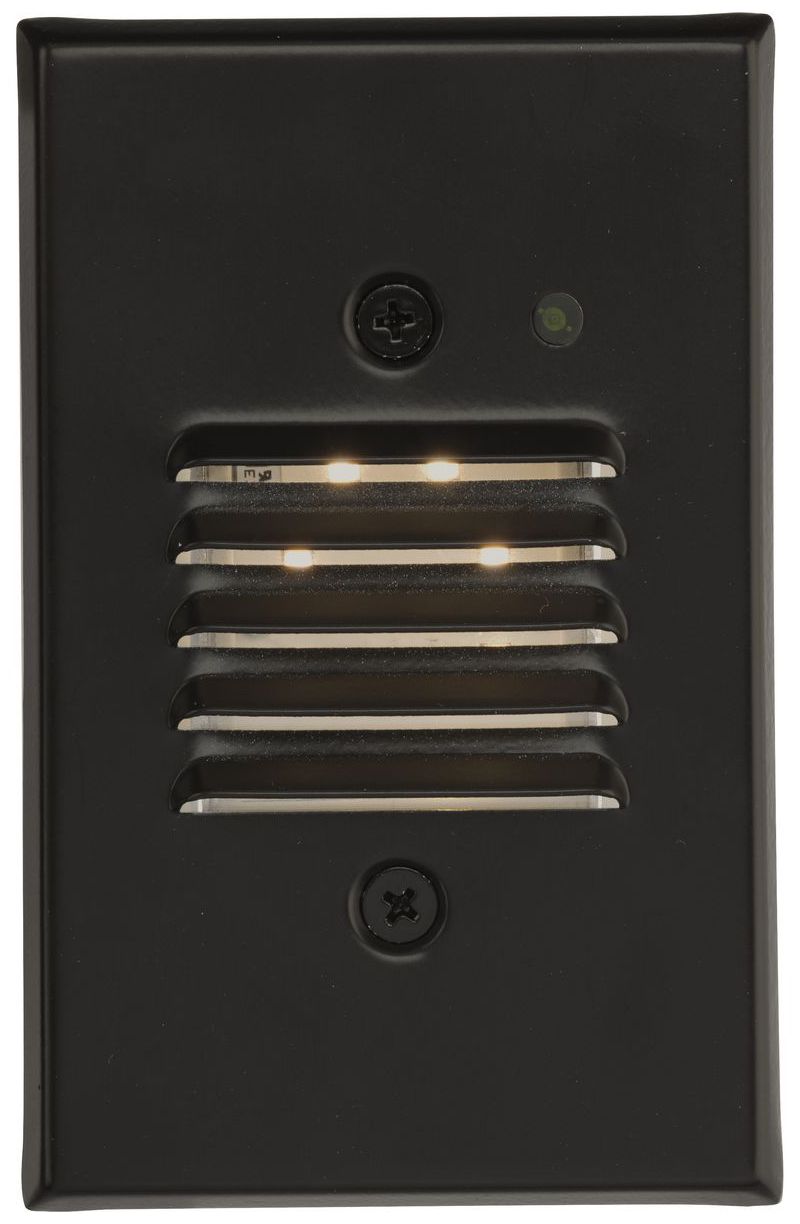 LED Indoor/Outdoor Integrated LED Wall or Step Light with Photocell