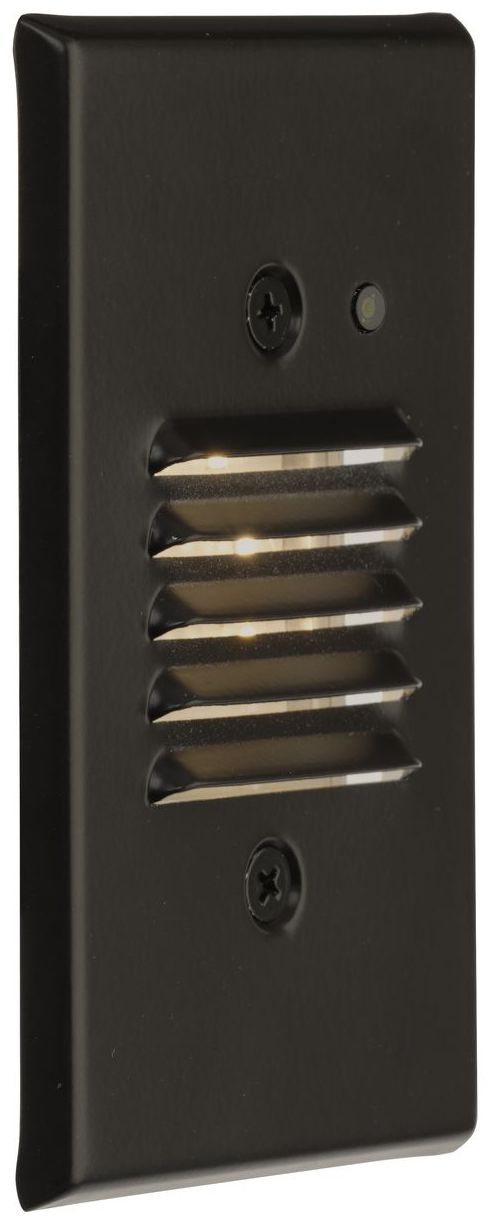 LED Indoor/Outdoor Integrated LED Wall or Step Light with Photocell
