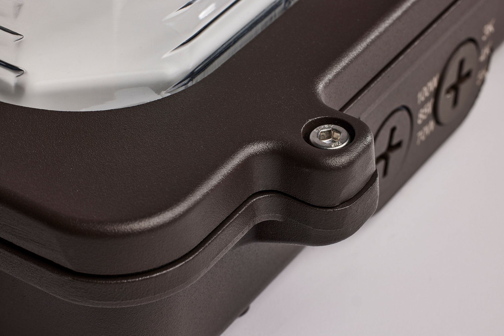 LED Low Profile Wall Pack Wattage 70/85/100W and CCT 3K/4K/5K Selectable