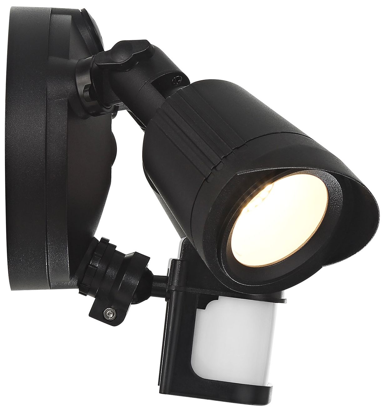 Image 5 LED Motion Sensored Double Flood Light in Black more views