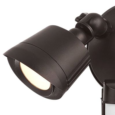 Thumbnail2 of LED Motion Sensored Double Flood Light in Bronze more views