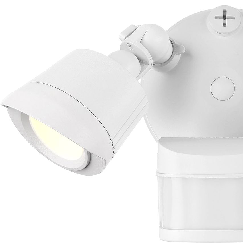 Image 2 LED Motion Sensored Double Flood Light in White more views
