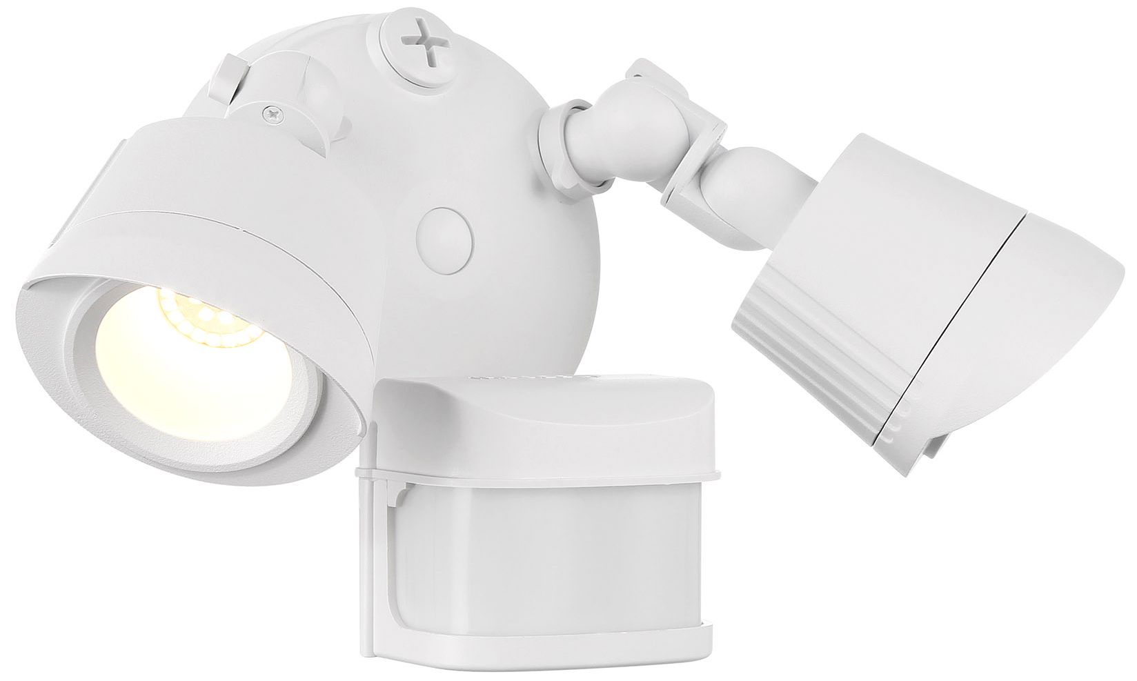 Image 4 LED Motion Sensored Double Flood Light in White more views