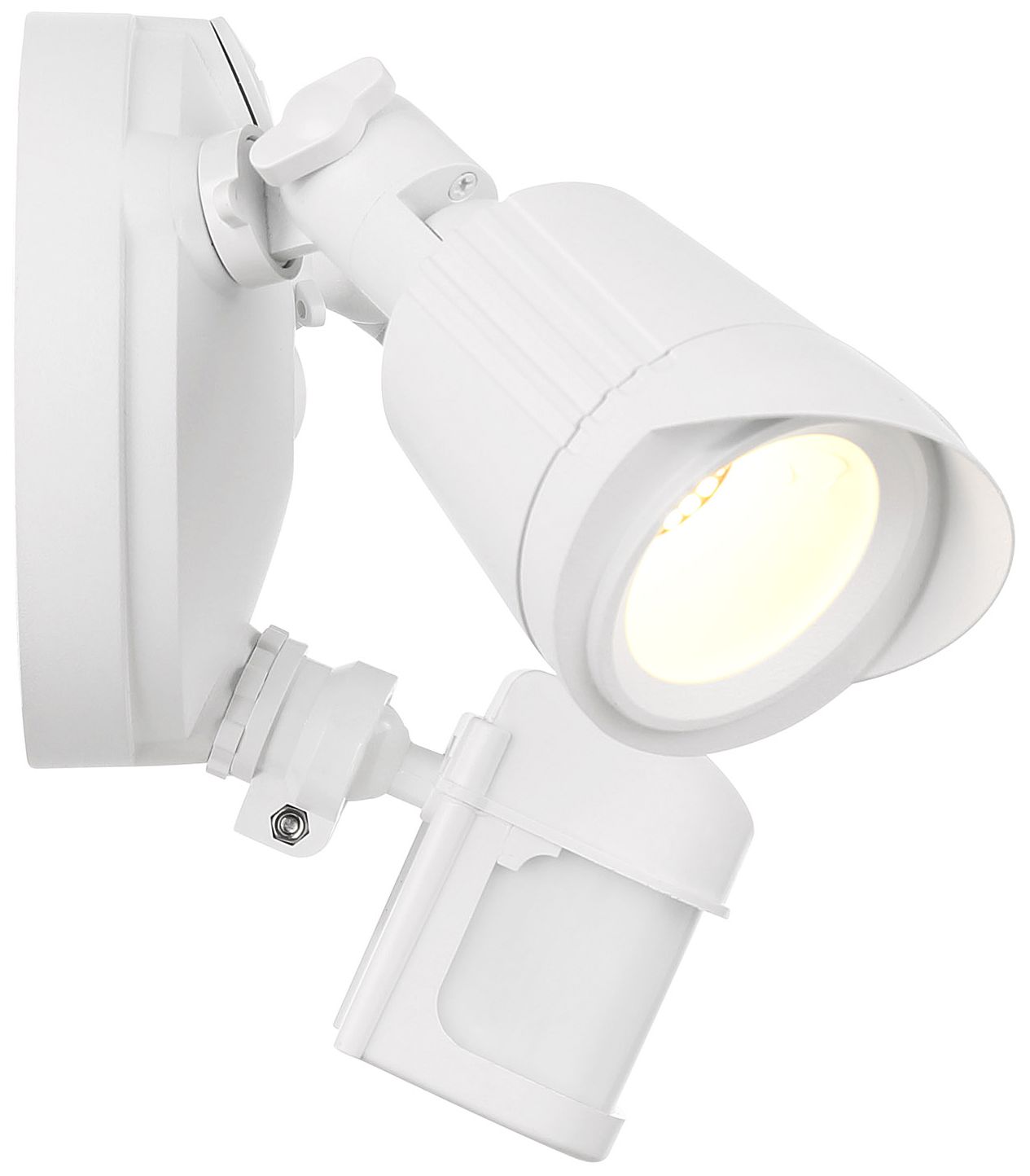 Image 5 LED Motion Sensored Double Flood Light in White more views