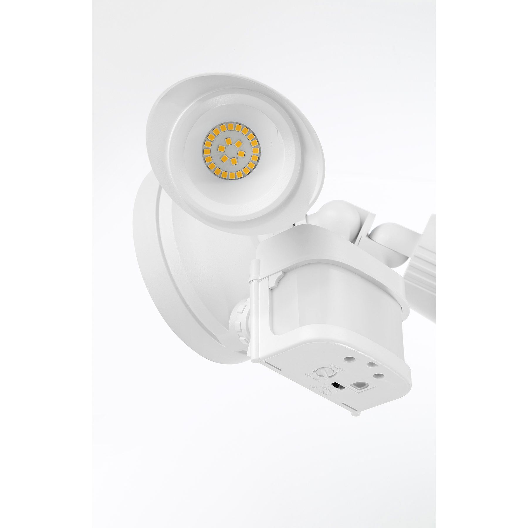 Image 6 LED Motion Sensored Double Flood Light in White more views