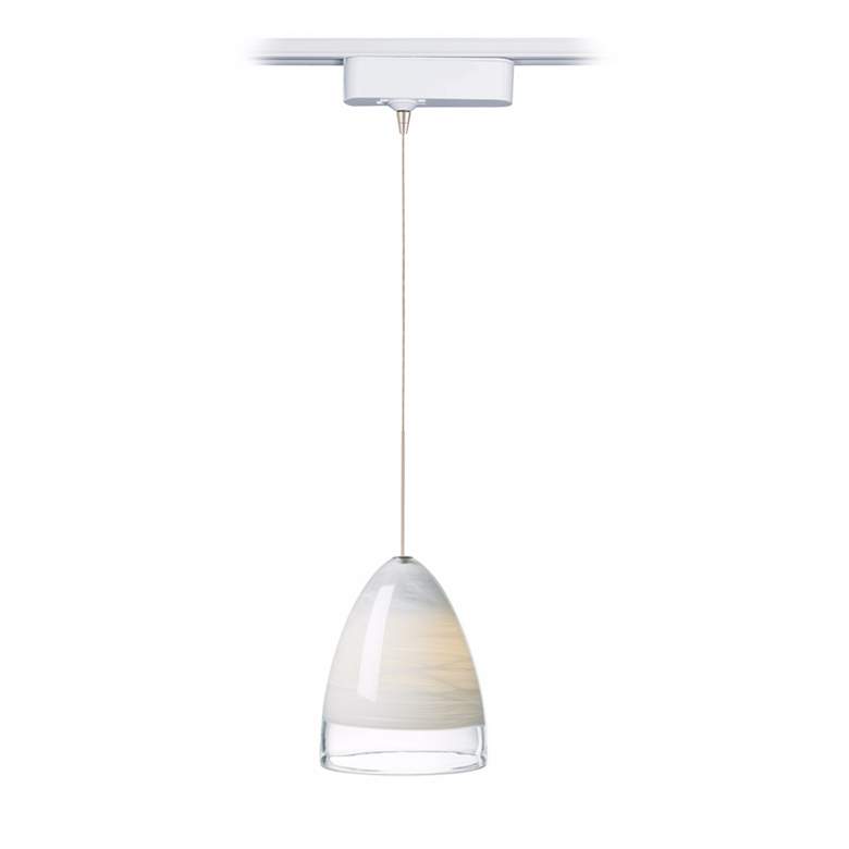 Image 1 LED Nebbia White Tech Track Pendant for Lightolier Track Systems