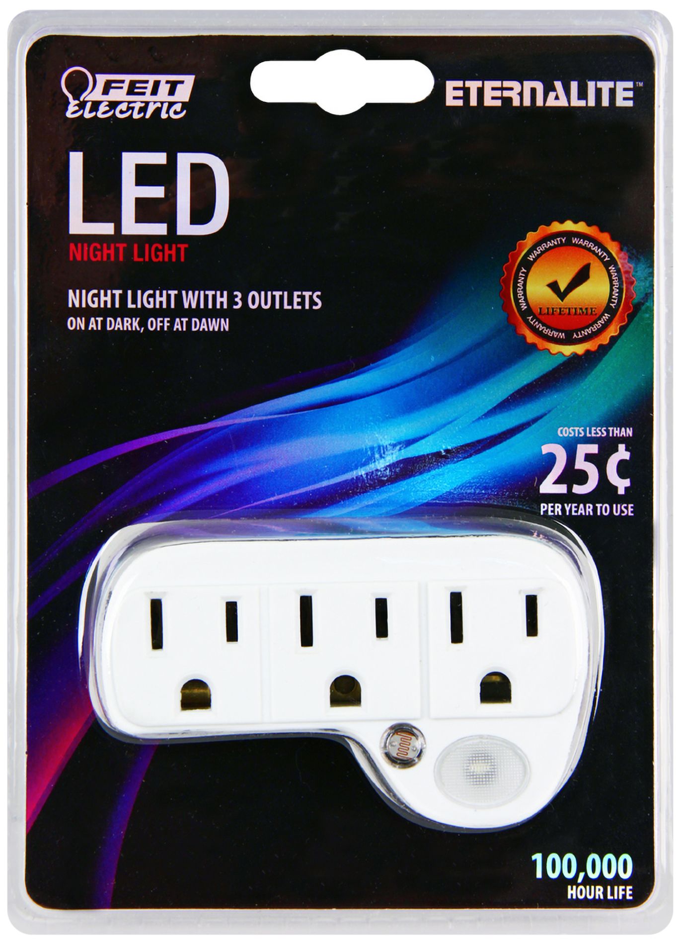 LED Night Light with Outlets 37452 Lamps Plus