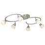 6_LED Pro Track Ascend 6-Light Brushed Nickel S-Wave LED Track Fixture more views