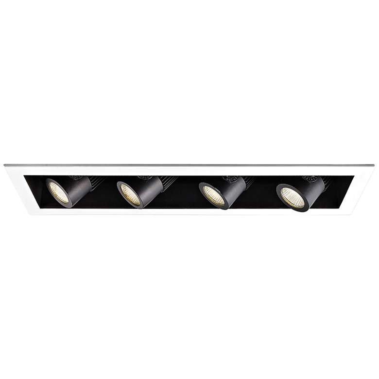 Image 1 LED Quad 4" Precision Flood 3000K Lt